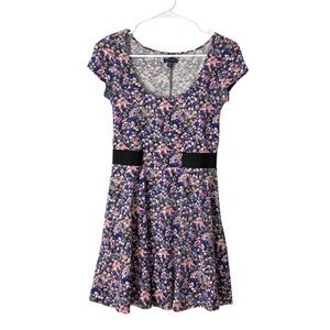 AE floral open back dress